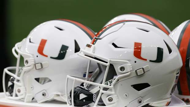 Miami Hurricanes Helmets